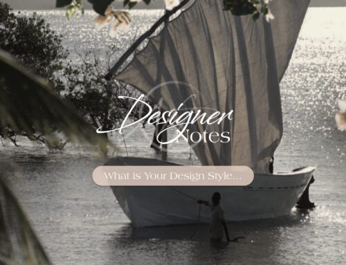 Designer Notes | Workbook 7 – What is Your Design Style?